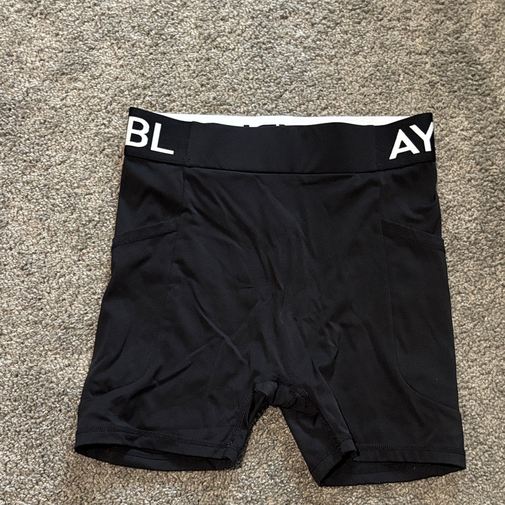 AYBL Black Performance Shorts